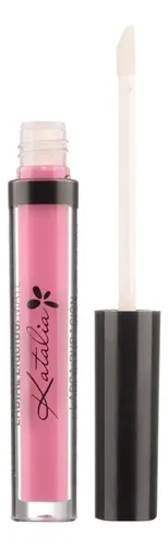 Labial Mate Larga Duración Rosa Katalia Con Aplicador