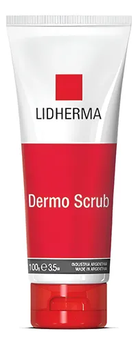 Dermo Scrub Lidherma. Exfoliante Facial. Limpieza Profunda