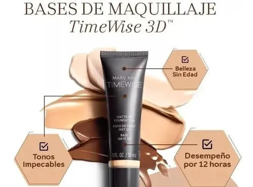Mary  Kay  Bases De Maquillaje Timewise 3 D