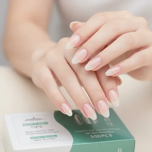 Tips Para Soft Gel Y Press On Nails Paris Night X500 Mini