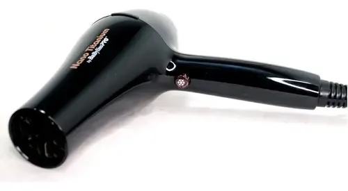 Secador De Pelo Profesional Babyliss Nano Gold Color Negro