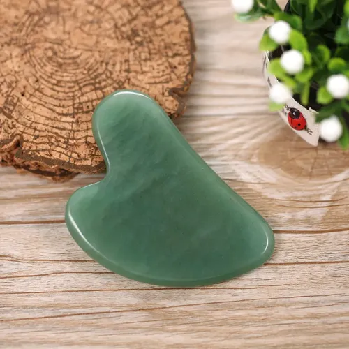 Nuevo Masajeador Facial Y De Cuello Gua Sha Con Piedra De