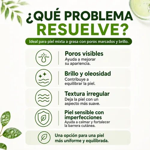 Serum Facial Mely Para Poros Hamamelis Té Verde 30ml