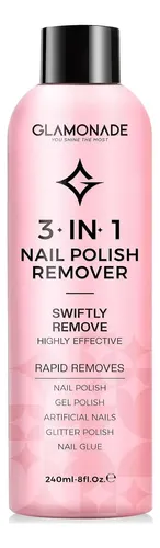 Remover Gel Y Acrílicos Glamona 8 Oz Rosa