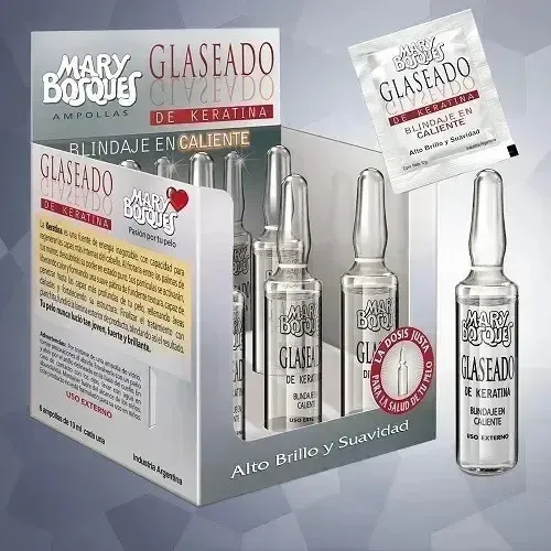 Ampollas Glaseado De Keratina Caja X 6-mary Bosques