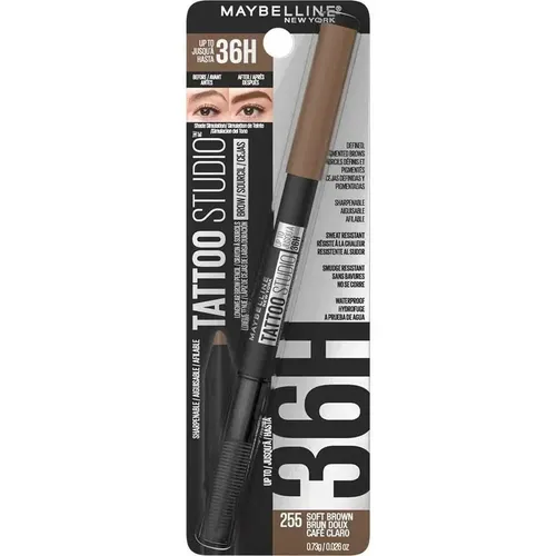 Delineador De Cejas Maybelline Tattoo Studio – 0.73g Color Soft Brown