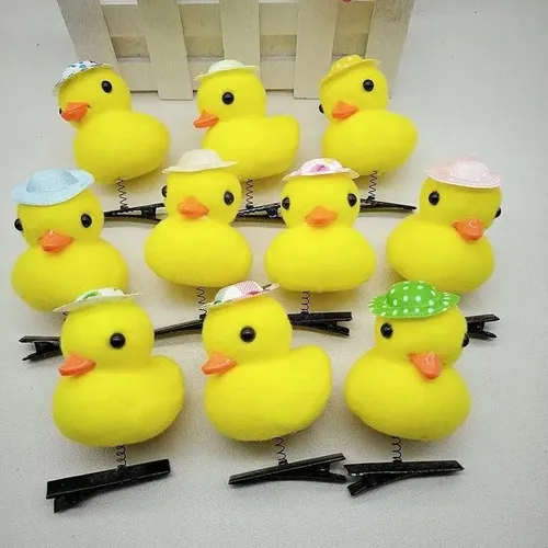 Hebilla/broche Patito Kawaii Tiktok Con Accesorios X100u