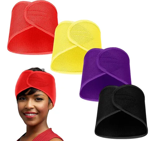 4 Piezas De Malla De Pelo Wraps Para Las Mujeres Neg…