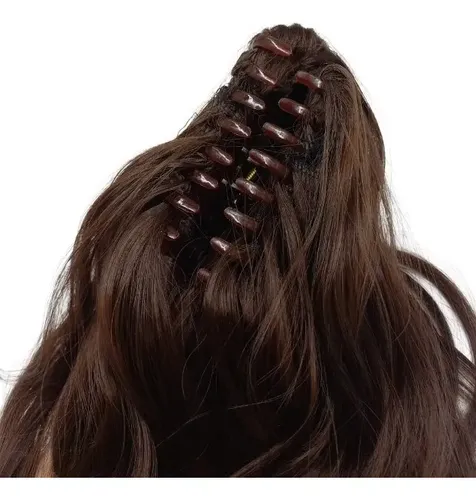 Extensión De Cabello De Cola De Caballo Para Mujer Color #4