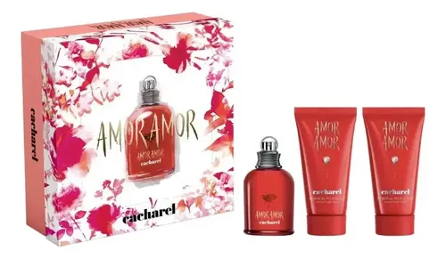 Set De Amor Amor Edt 50ml + (2) Body Lotion 50ml Volumen De La Unidad 50 Ml