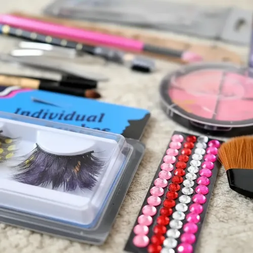 Set Maquillaje 12 Art Sombra Pinceles Rubor Pestañas +++
