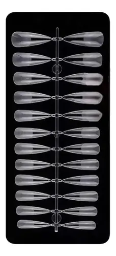 240 Tips Clear Uñas Postizas Profesional Press On Manicuria