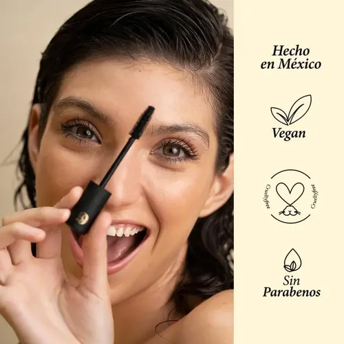 Evie | Batido De Pestañas Rimel: Máscara Impermeable | High