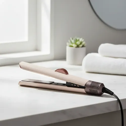 Plancha De Pelo Dyson Airstrait Ceramic Pink Rosa