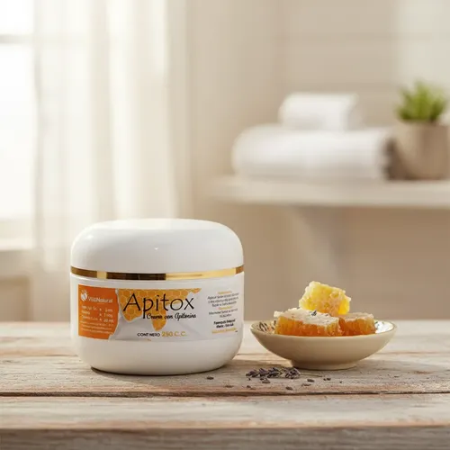 Crema Apitox Contra El Dolor Vasomotora Contracturas 250cc