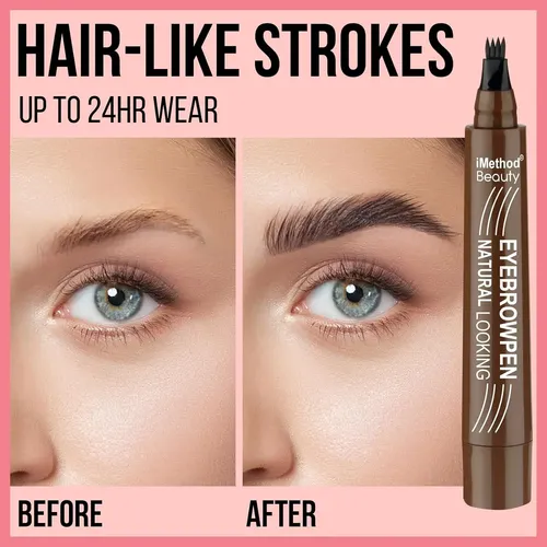 Lápiz De Cejas Microblading Imethod 2 Ml Marrón Claro