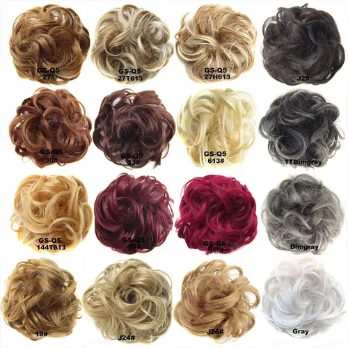 Postizo De Moño Con Coleta Para Mujer Accesorios Cabello