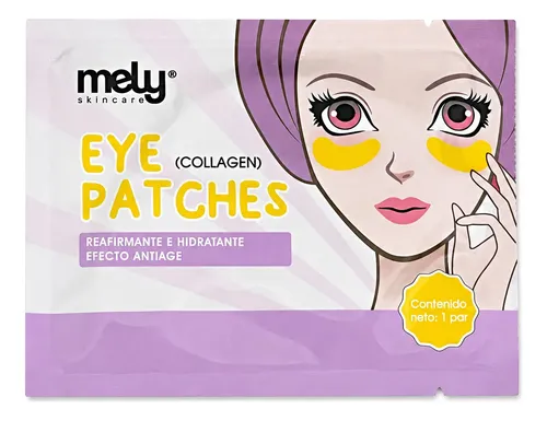 Parches Para Ojeras Mely Colágeno Hidratantes Antiage 1 Par