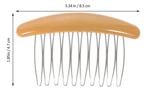 . 6 Peines Laterales For Peinar El Cabello, Peines Fuertes .