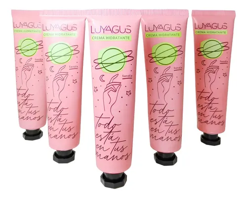 Crema De Manos Luyagos 30gr Nutritiva Hidratante Piel Seca Fragancia Sandía