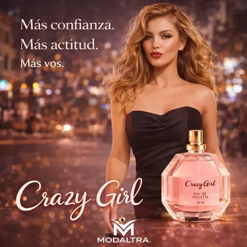 Perfume Femenino Con Feromonas Crazy Girl Sexitive