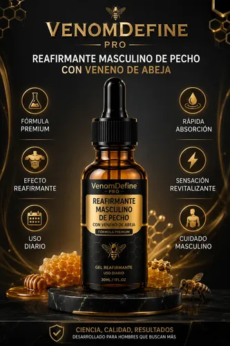 Venomdefine Pro Aceite Reafirmante Masculino 4×3