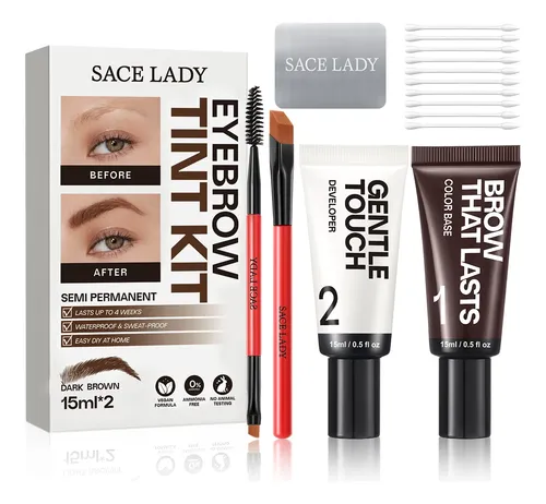 #asace Lady Tinte Gel Para Cejas Resistente Al Agua 30ml Mar