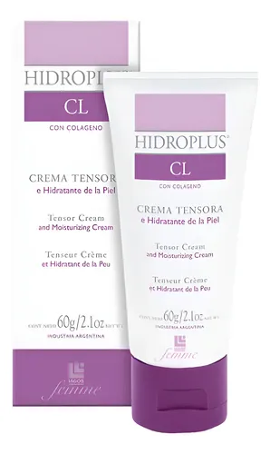 Hidroplus Crema Tensora Con Colágeno Antiage X 60grs Lagos.