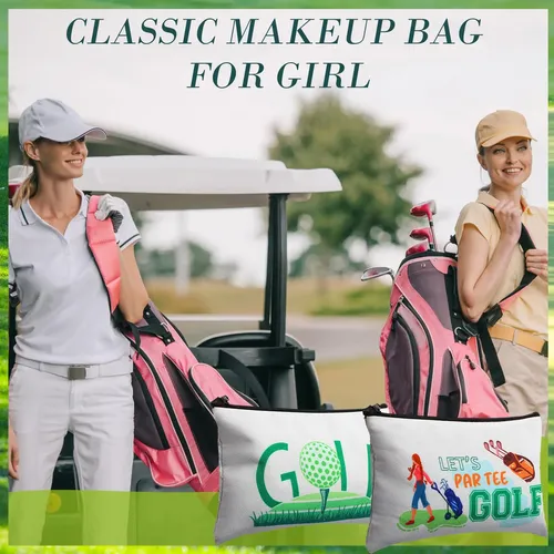 Bolsa De Maquillaje Eccliy Golf, Bolsa De Cosméticos De Lona
