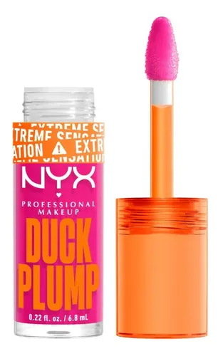 Brillo Labial Voluminizador NYX Professional Makeup DUCK PLUMP en Tono Bubblegum Bae