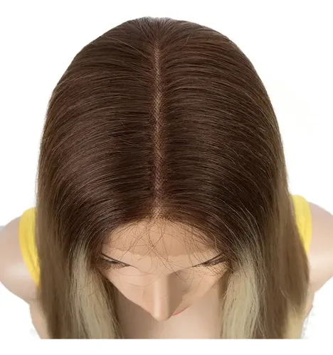 Peluca Lace Front Colorado 100cm Teatro Drag Simil Natural