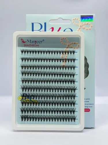 Set Pestañas Postizas Manijeer 30p Mix 9-14mm Cluster Lash