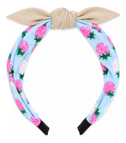 Vincha De Pelo Infantil Diseño Moño Accesorios Para Pelo