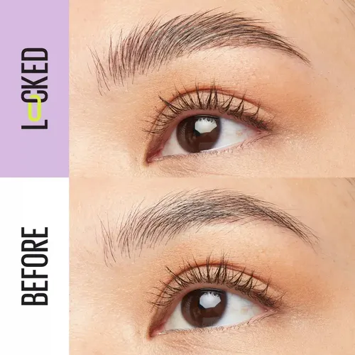 Maybelline Super Lock Brow Glue Eyebrow Gel Cejas 7ml Color 260 Deep Brown