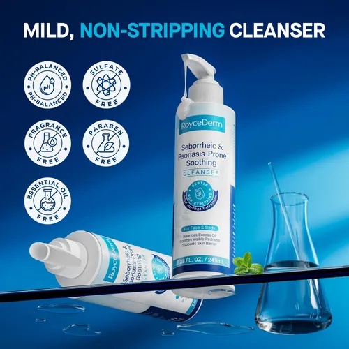 Gel De Baño Facial Y Corporal Roycederm Para Dermatitis Sebo