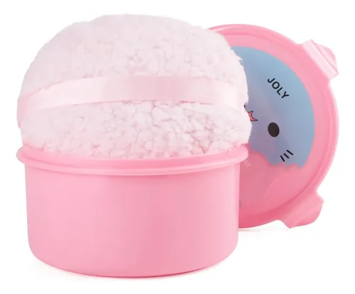Esponja De Polvo Joly 15cm Aplicador Grande Para Cuerpo Ros