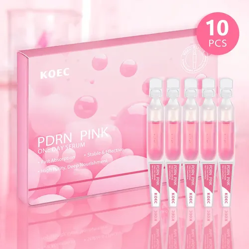 Suero Facial Hidratante Pdrn Pink 10 Piezas Koec