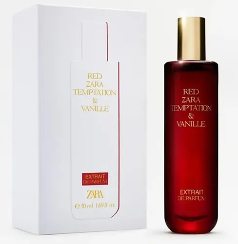 Perfume Zara Red Temptation & Vanille Extrait 50ml Mujer Cítricos
