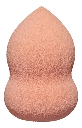 Esponja Mezcladora E.l.f. de Látex Redonda Mediana para Maquillaje Color Crema