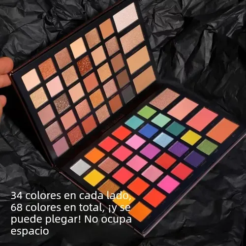 Belleza Esmaltada Paleta Sombras Cos Maquillaje Profesional