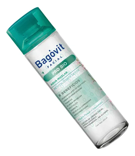 Bagovit Facial Pro Bio Agua Micelar 8 Beneficios 200 Ml