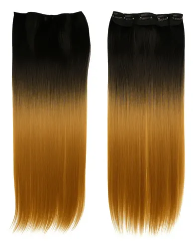 Cortinas Extensión Pelo Lacio Simil Natural Planchita 180°c