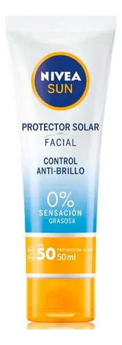 Nivea Protector Solar Facial Matificante Spf 50 X50ml.