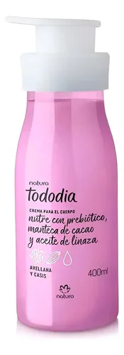 10% Off Natura Tododía Hidratantes Corporales 400 Ml Fragancia Avellana y Casis