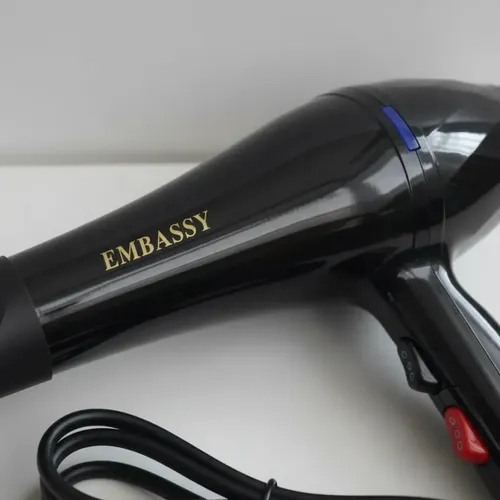 Secador De Pelo Profesional 1800w Frio Calor 2 Velocidades Color Negro