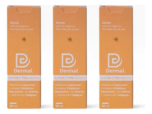 Dermal Serum Antiox Vita C X3 Unidades Mayorista