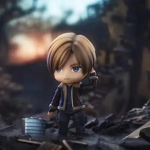 Figura De Acción Leon S. Kennedy, Jjqpjfcf Jwjsblw, 23 Cm