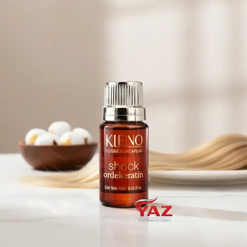 Ampolla Oro 24 K Shock De Keratina Antifrizz Brillo Espejo