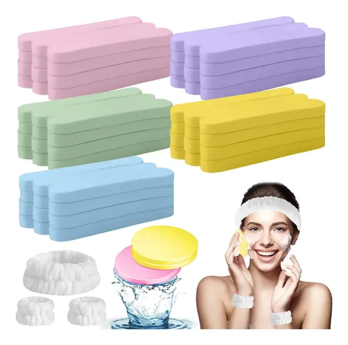 36 Piezas Esponja Facial Comprimida, Juego De Esponja