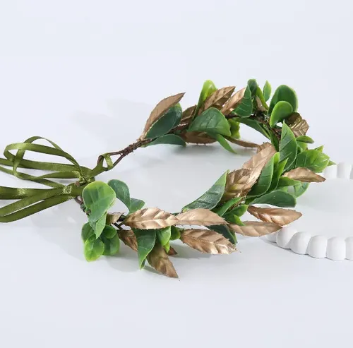 Diadema De Hoja De Laurel Del Bosque, Accesorio \